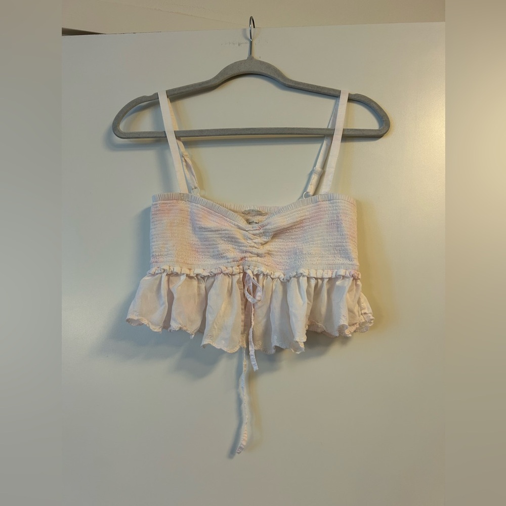 Aritzia Wilfred LaBoheme Dareau Tank cropped tie-dye camisole - Picture 2 of 6